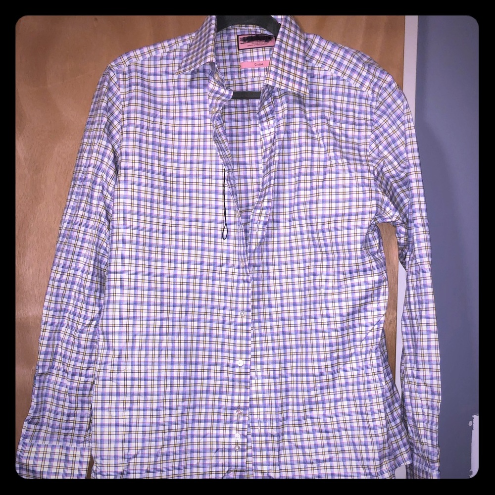Brand new Thomas Pink Men’s Plaid Button up